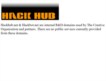 Tablet Screenshot of hackbot.net